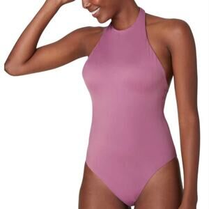 Andie Size L The Luzon One Piece Cactus Pink Swimsuit Modest Resortwear Flatter